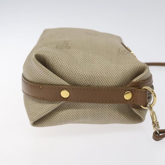 Burberrys Shoulder Bag PVC Beige Gold Auth BA464 - Picture 5 of 16